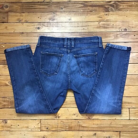 CURRENT Elliott jeans The flying medium rise mid ankle distressed size 26 - Picture 2 of 9